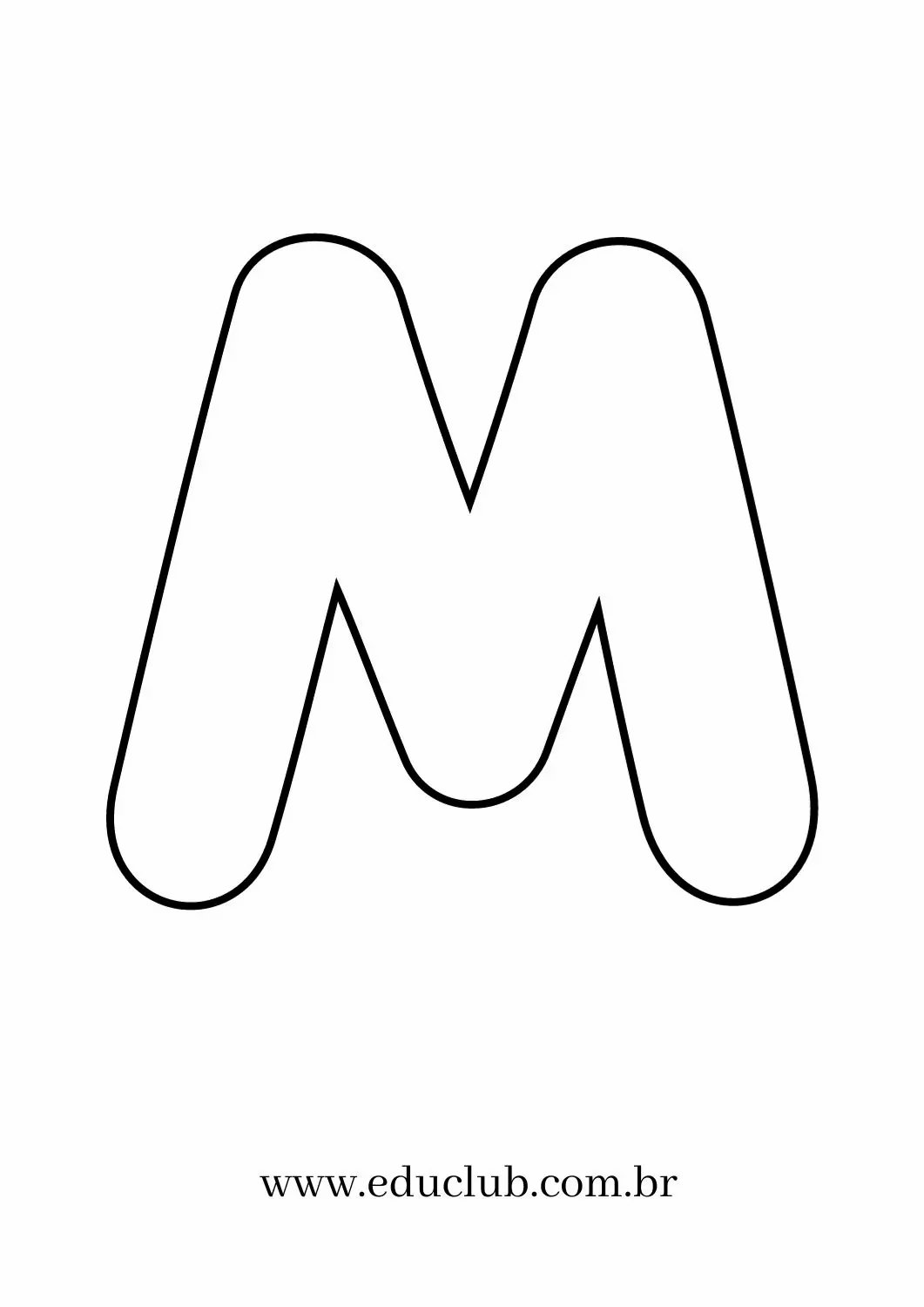 molde de letra pequena grátis
