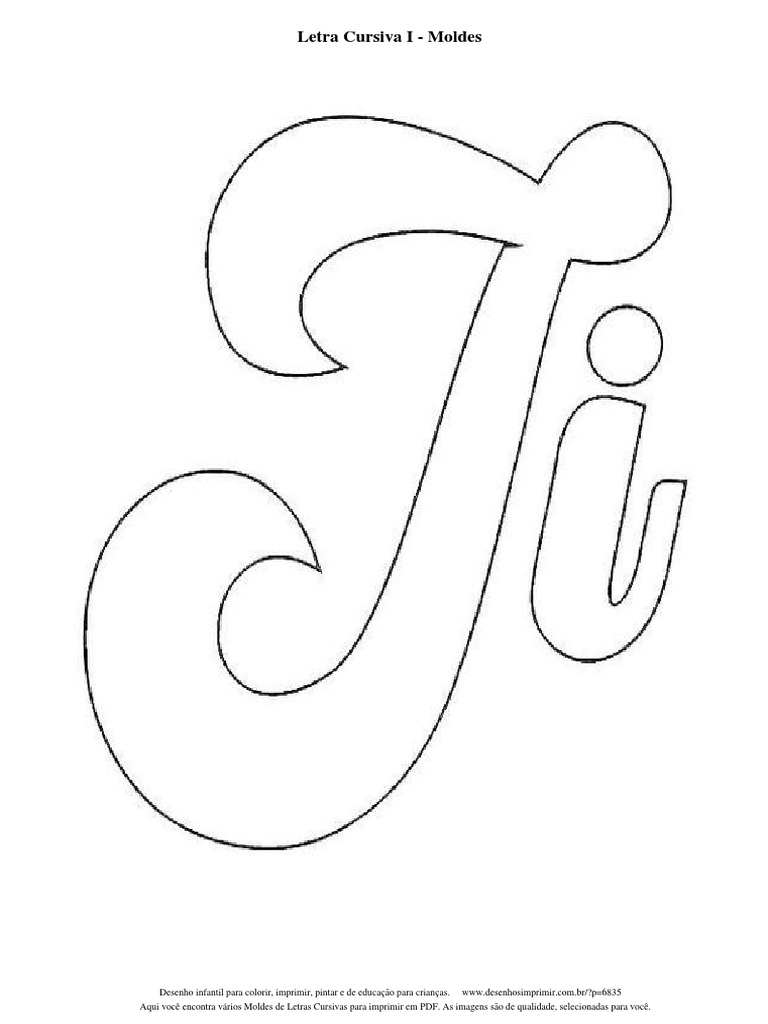 moldes de letras cursivas para quadros