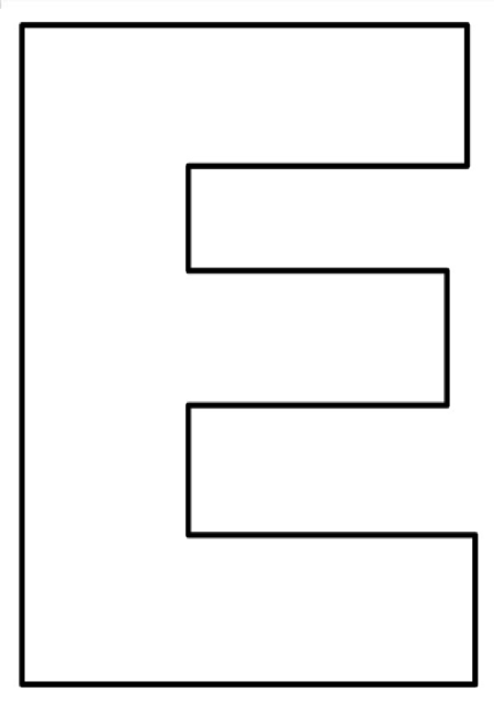 molde de alfabeto completo EVA