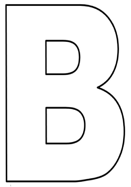 molde de letras eva grandes