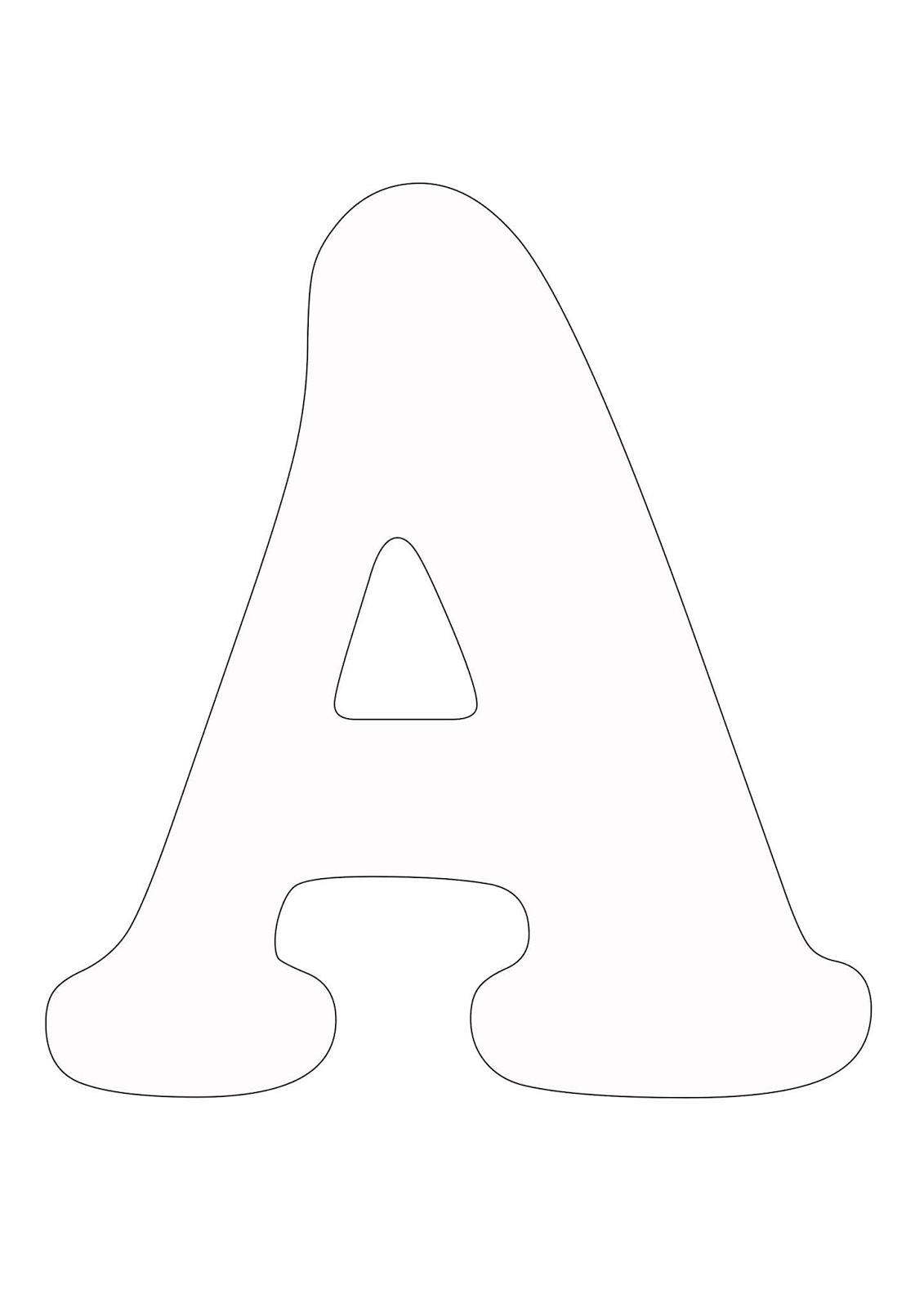 Molde de letras EVA para iniciantes