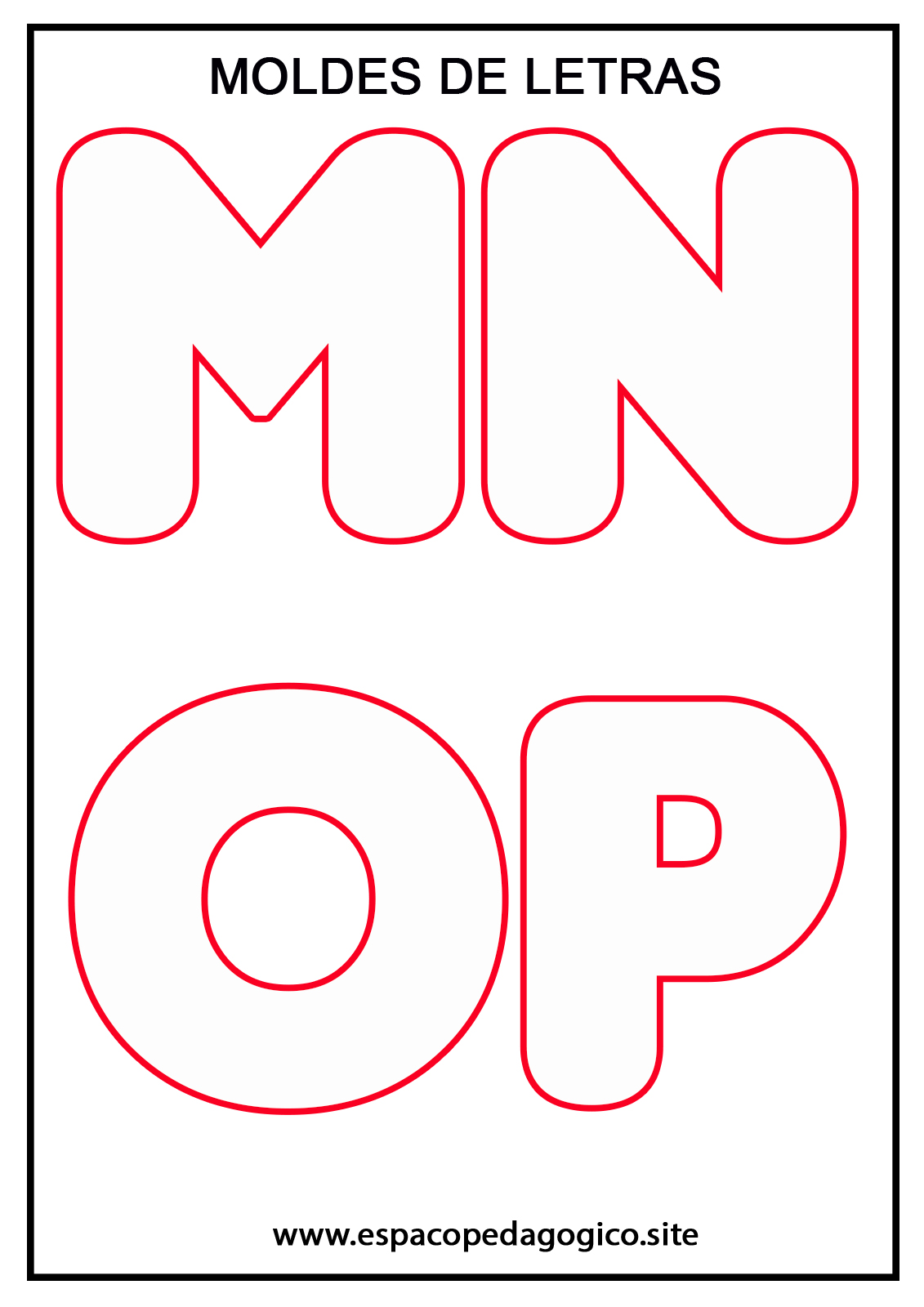 molde de letras para eva com glitter