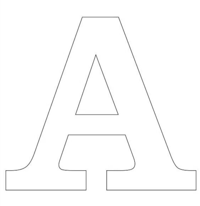 melhores moldes de letras para imprimir grátis