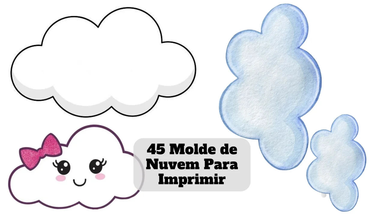 erros comuns ao fazer molde nuvem papel