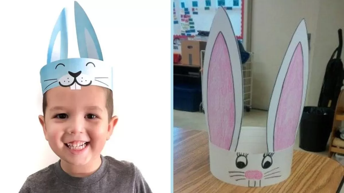 molde orelha de coelho para tiara de feltro