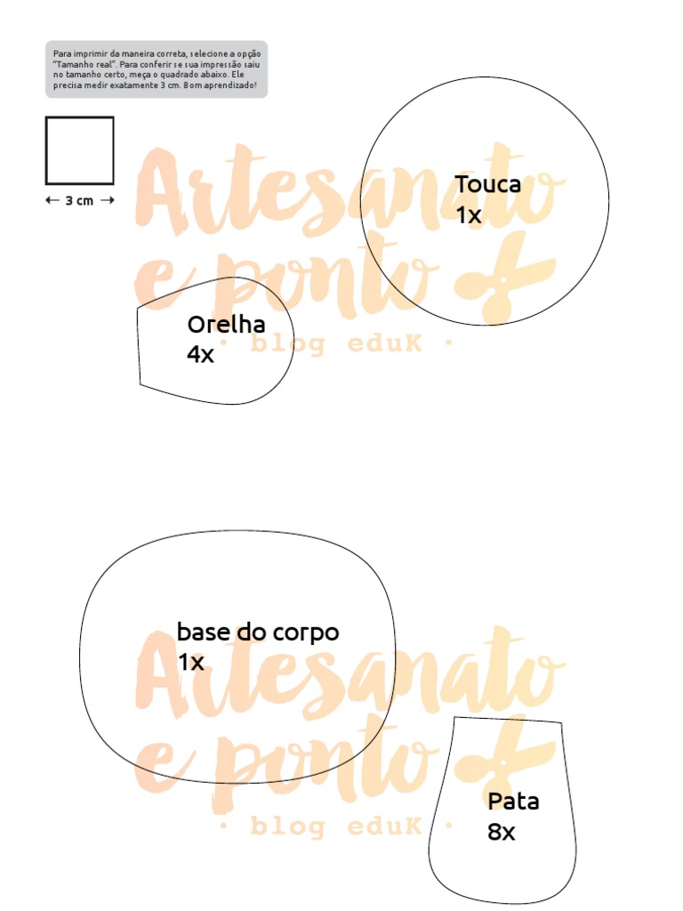 quanto custa imprimir moldes de ovelha