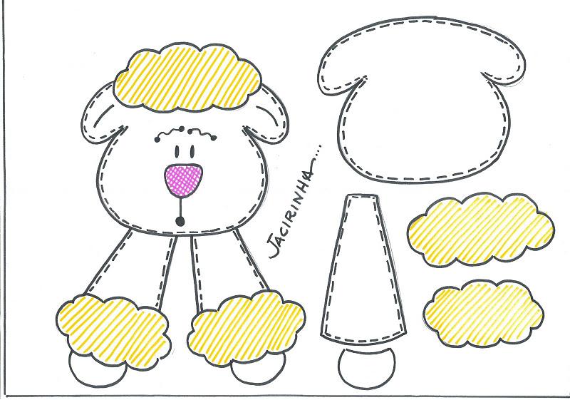 erros comuns ao imprimir moldes de ovelha