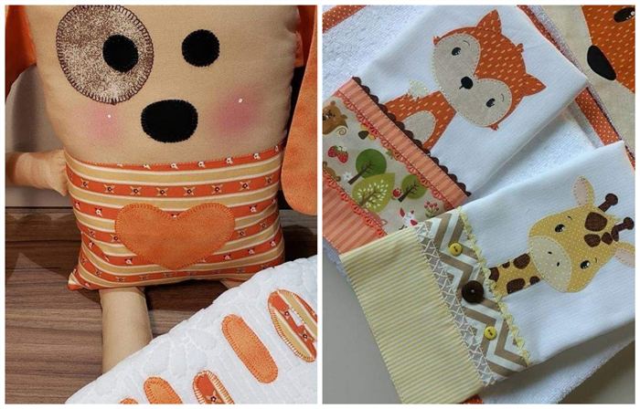 melhores ideias patchwork bebe moldes criativos