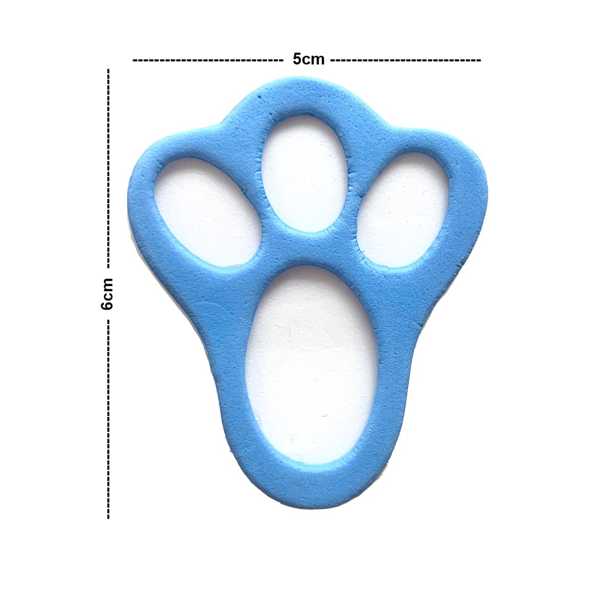 molde de pata de coelho