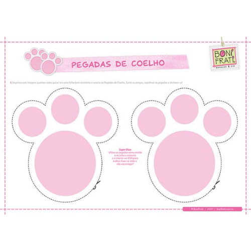 molde de coelho para páscoa