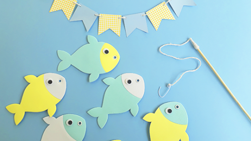 molde de peixe em eva