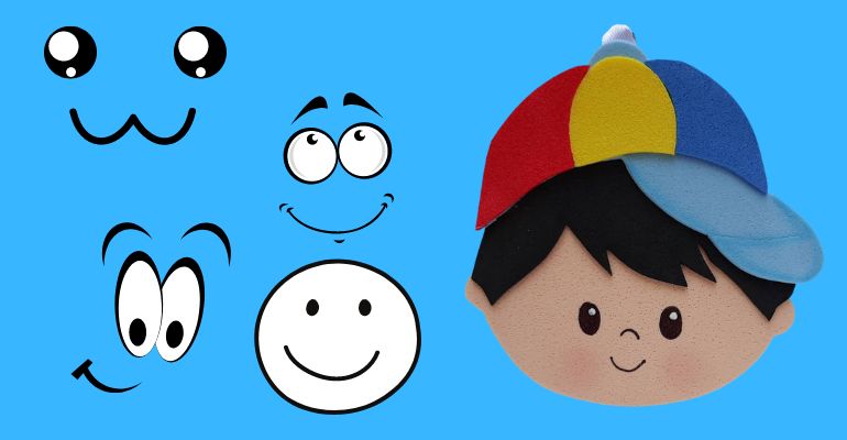 Moldes de Rostinhos em Feltro e EVA: Dicas para Iniciantes e Modelos Grátis