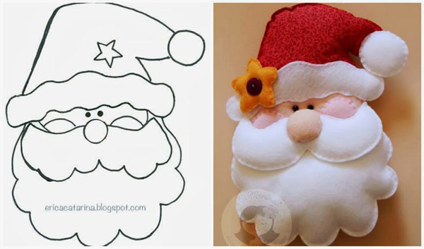 desenho papai noel para imprimir e colorir