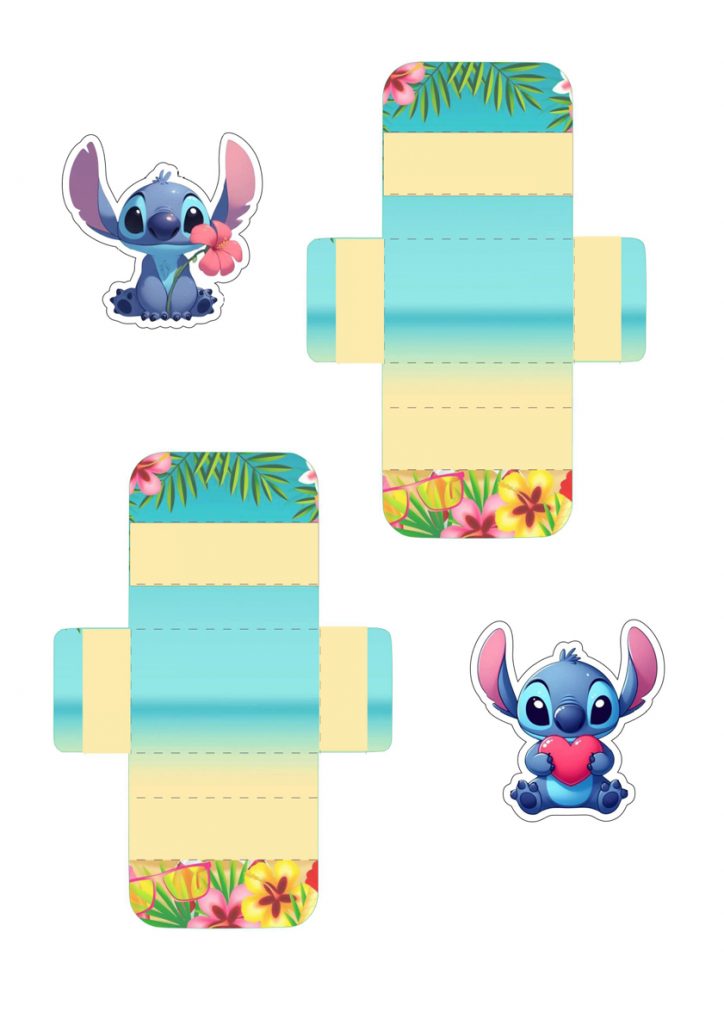moldes do stitch para imprimir e fazer lembrancinhas