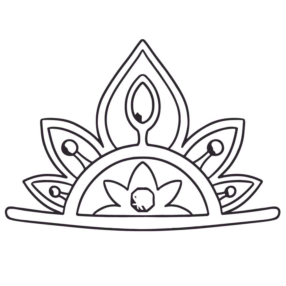 Tiara de EVA temática (Natal, Páscoa, etc.)