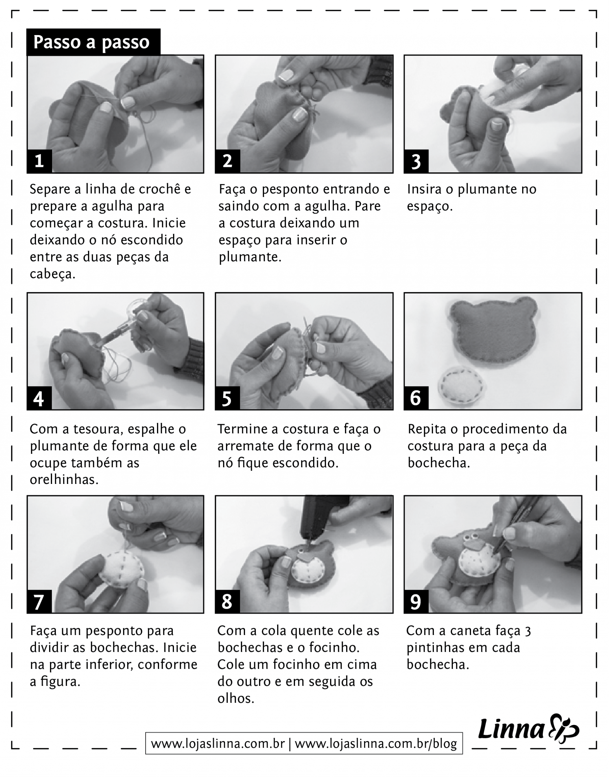 principais erros ao costurar feltro e como evitar