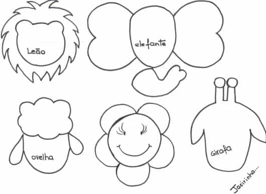 Moldes de EVA para Educação Infantil: Recursos Pedagógicos Gratuitos