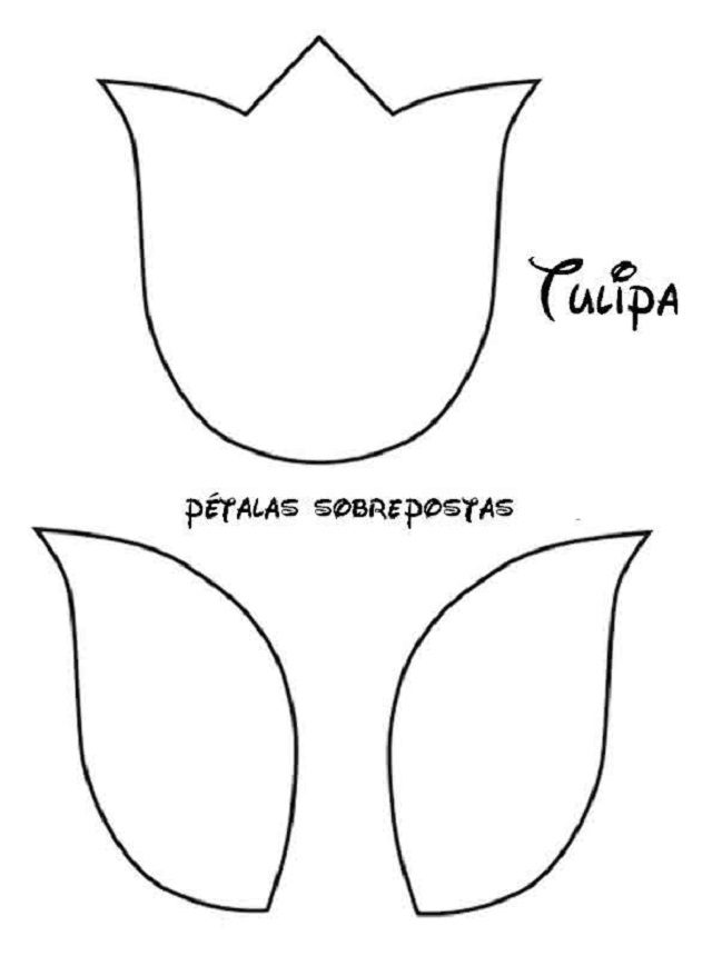 molde flor eva para lembrancinha