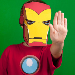 molde homem de ferro em eva