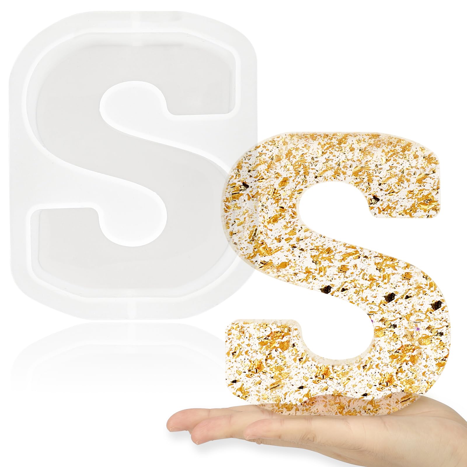 molde letra s pequeno