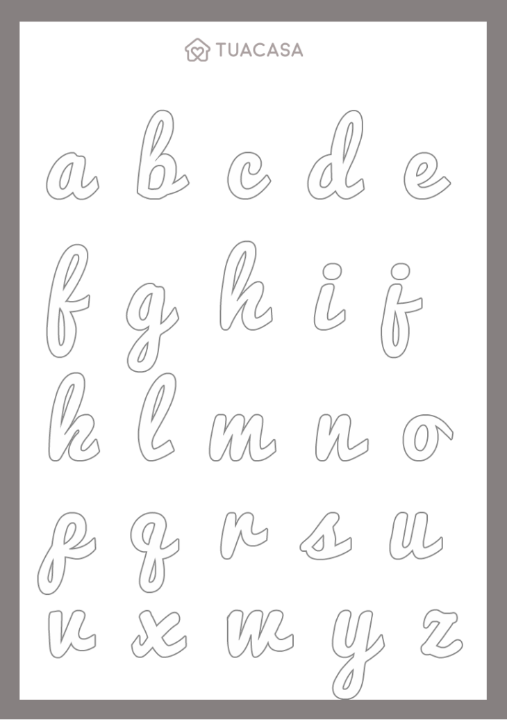 molde letras para imprimir