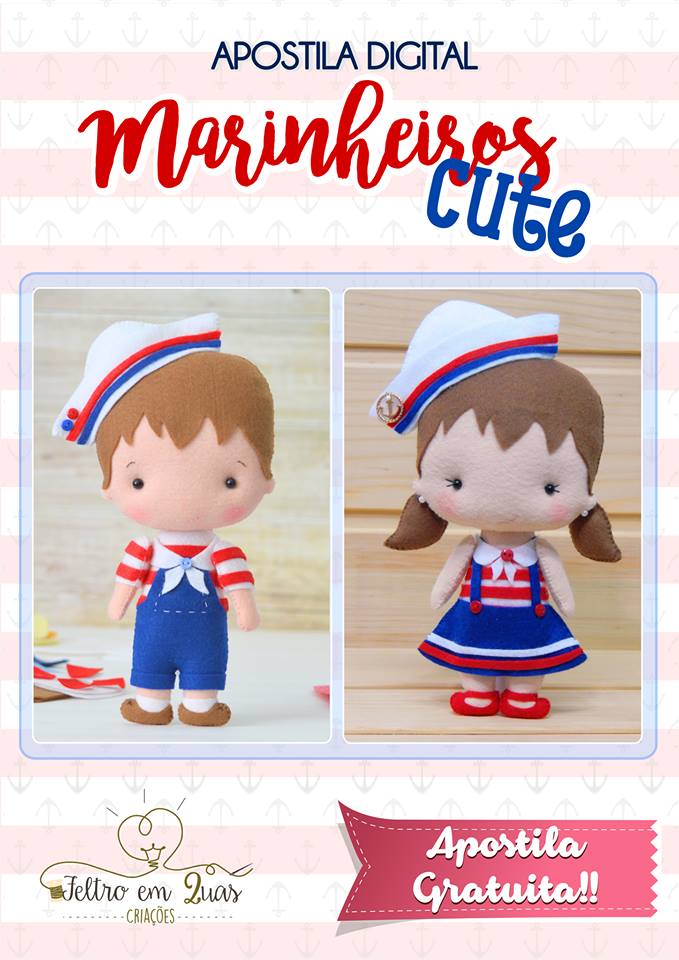 molde menino marinheiro