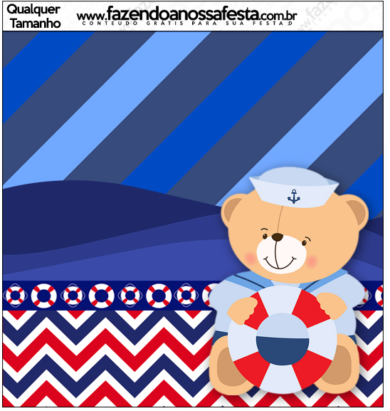 molde menino marinheiro