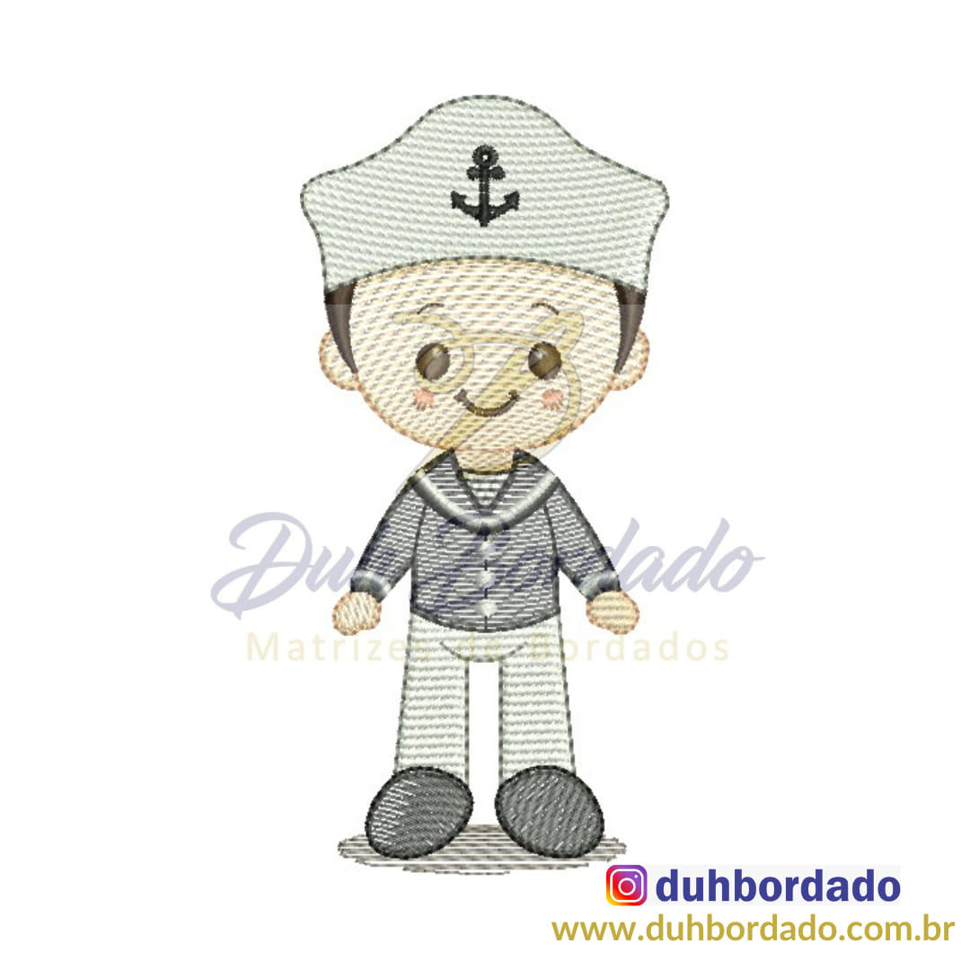 ideias criativas molde menino marinheiro feltro