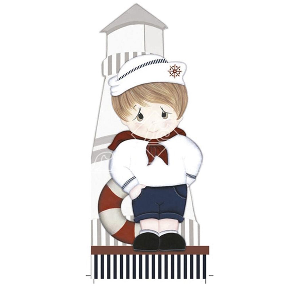 ideias criativas molde menino marinheiro feltro