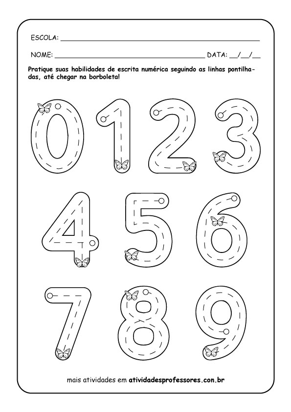como fazer molde numero 4 gigante em casa