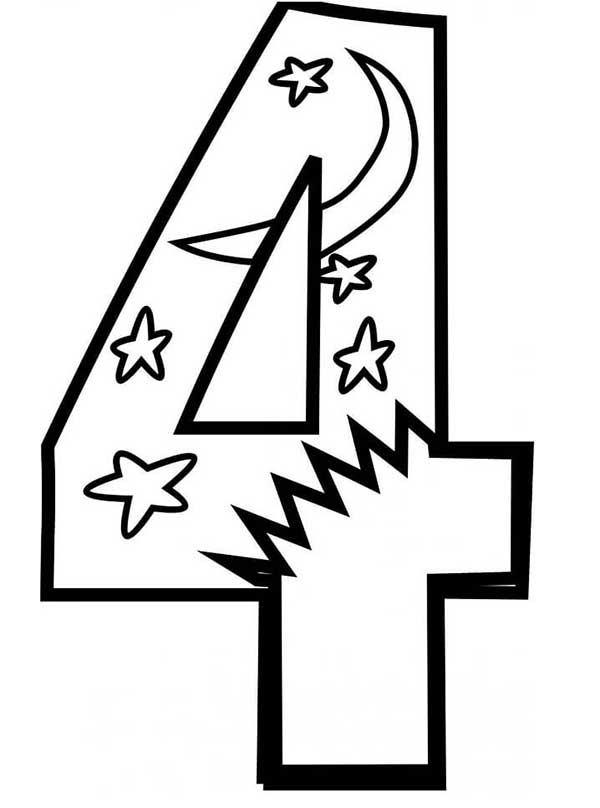 ideias de decoração com molde numero 4