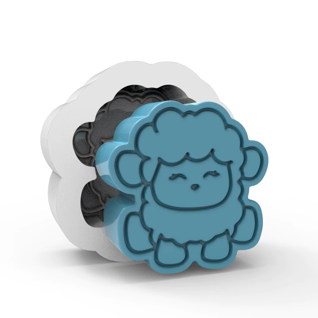 molde ovelha decorativa