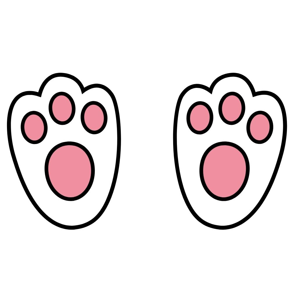 molde de coelho para pascoa