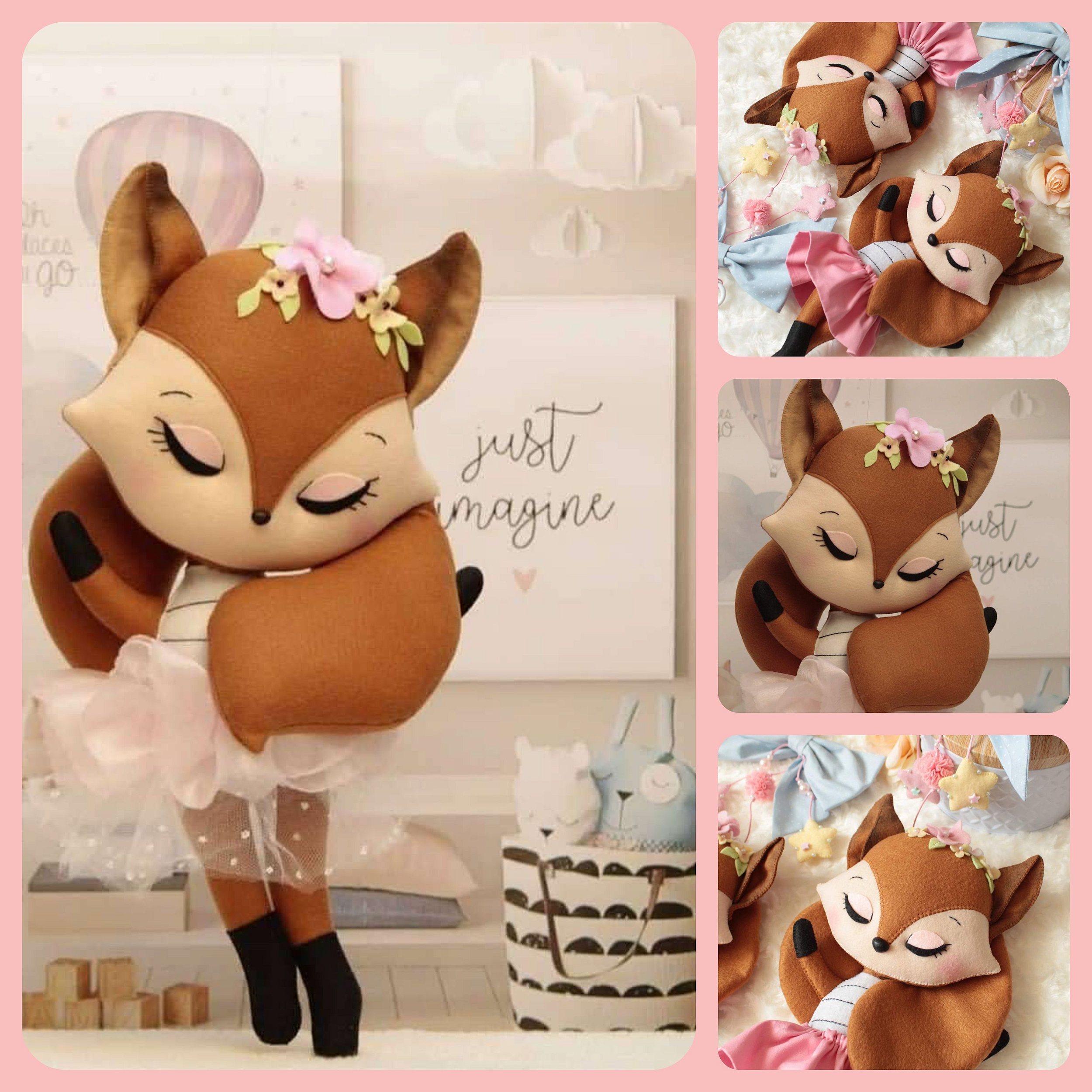 10 Ideias Criativas de Lembrancinhas com Raposa de Feltro