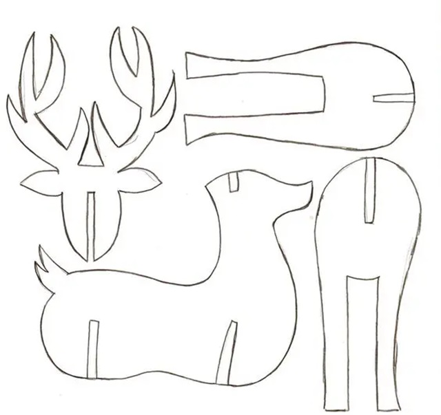 molde rena natal em pdf