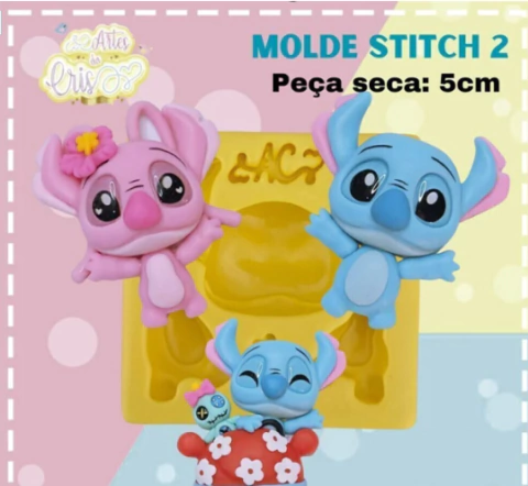 molde stitch eva passo a passo