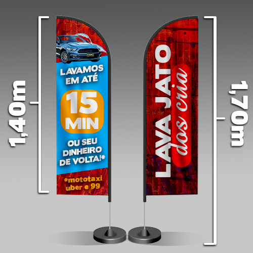 Download Gratuito: Gabaritos de Wind Banner em PDF e CDR