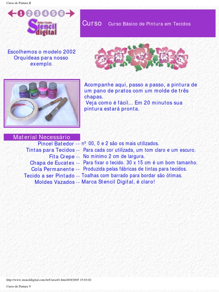 onde comprar moldes de pintura em tecido baratos