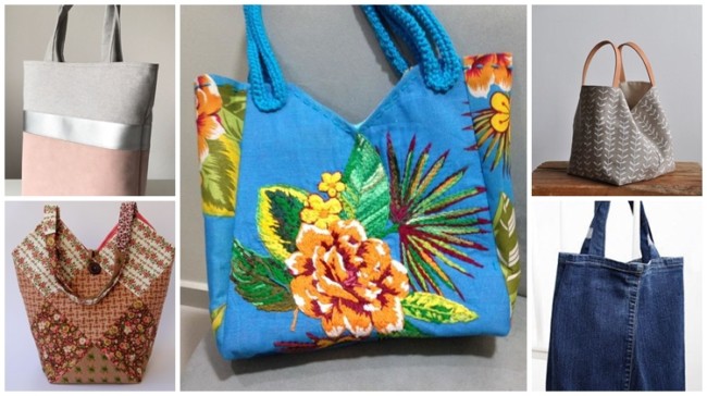 moldes de bolsas de tecido para bebe