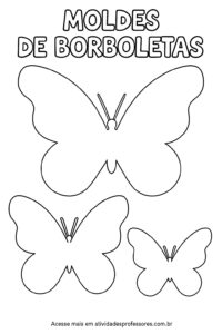 moldes de borboleta para topo de bolo