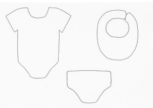 moldes de cha de bebe