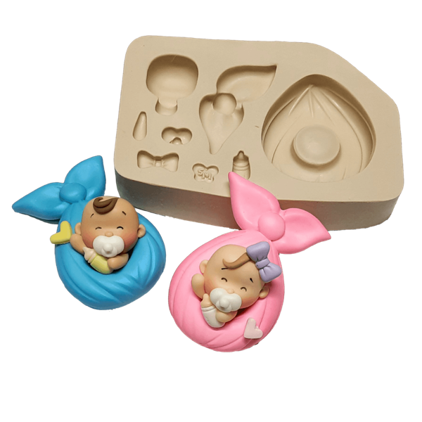 moldes de cha de bebe