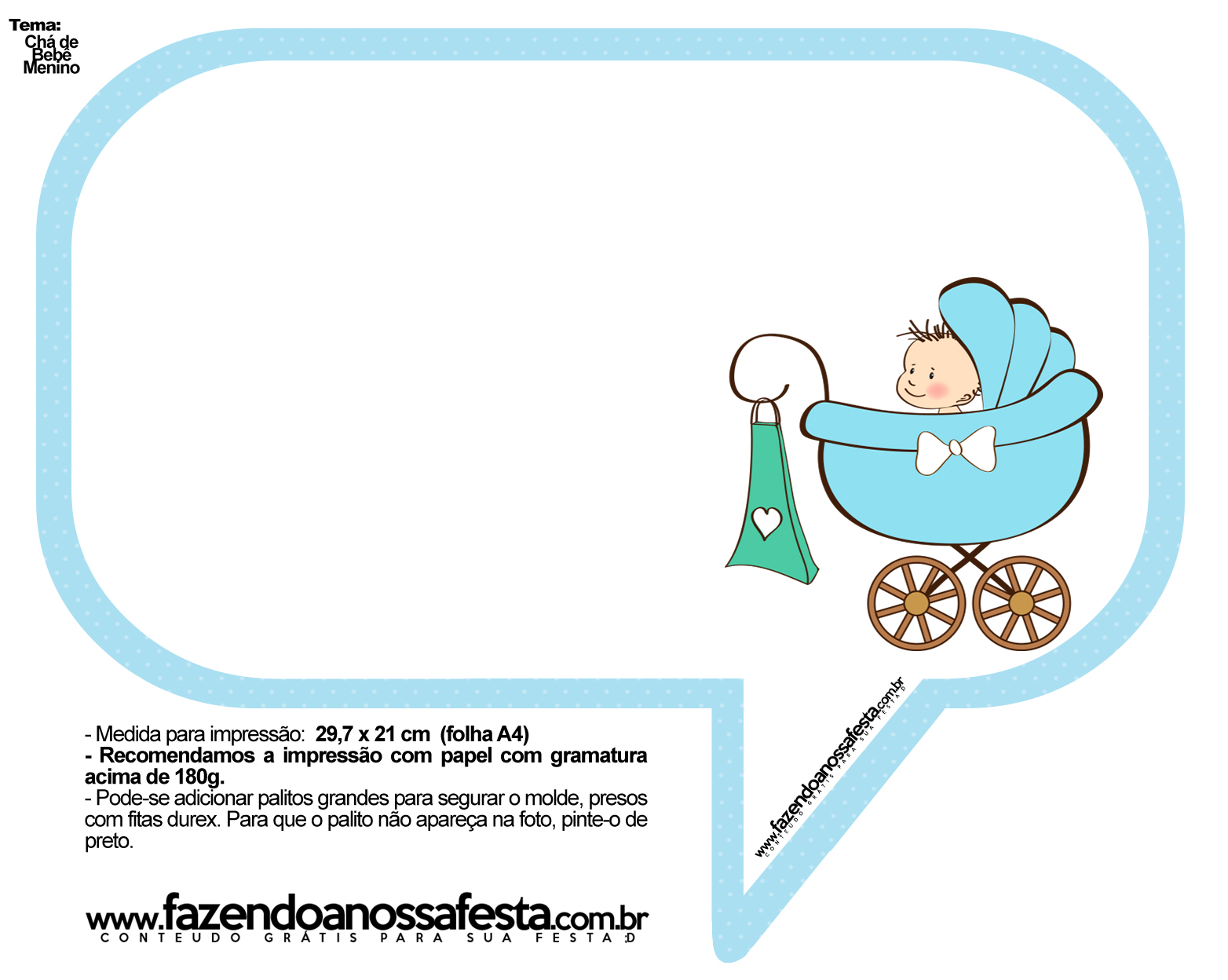 Onde Encontrar Kits Festa Digitais Gratuitos para Chá de Bebê