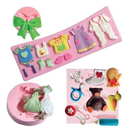 Confeitaria para Chá de Bebê: Os Melhores Moldes de Silicone para Doces Temáticos