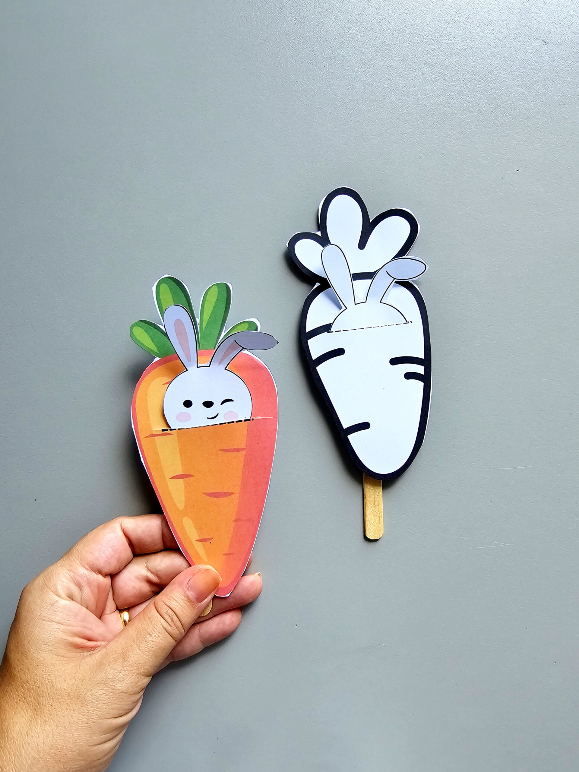 quanto custa comprar moldes de coelho com cenoura para lembrancinhas