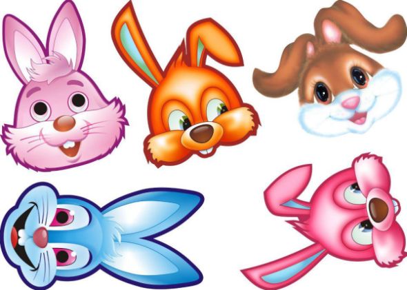 desenho coelho para colorir infantil