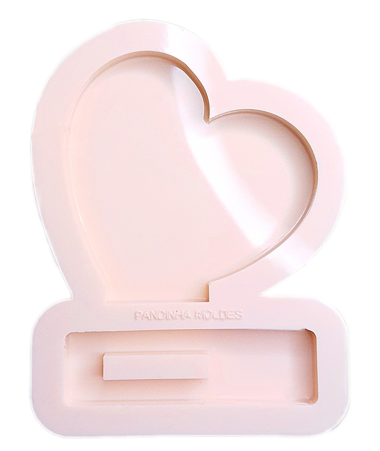 molde de coração para patchwork