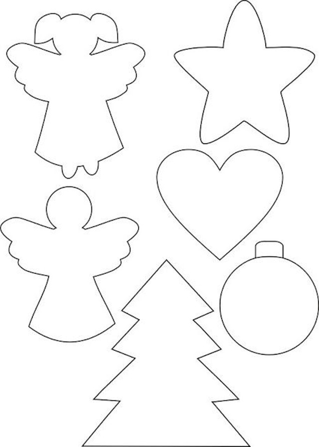 moldes de natal em eva para iniciantes