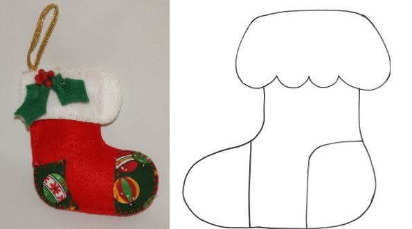 moldes de sinos de natal para imprimir