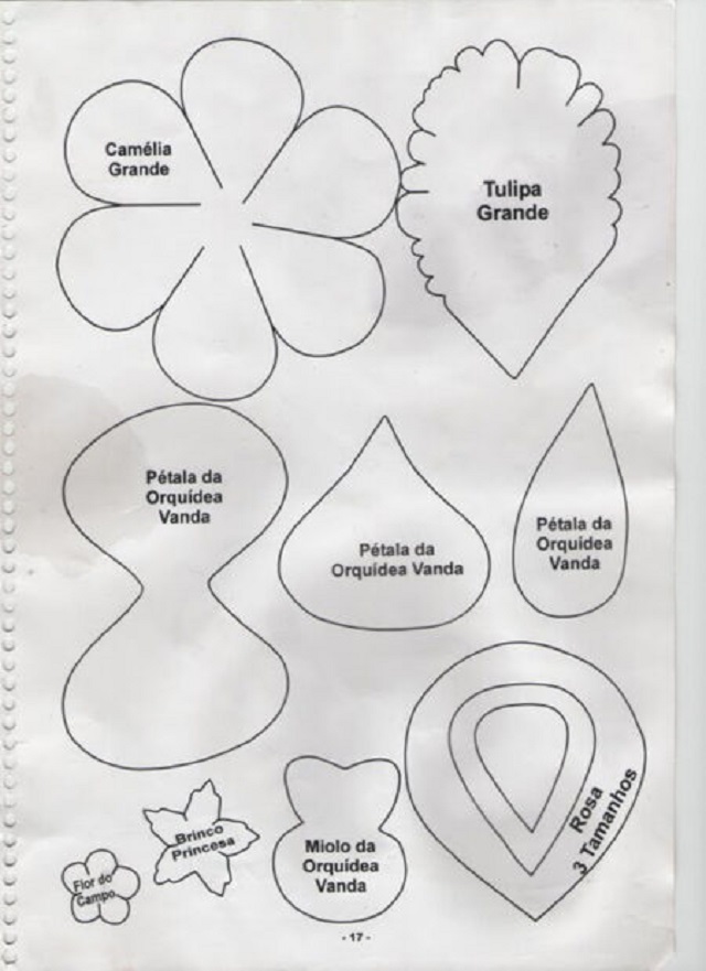 moldes de flor 3D para imprimir
